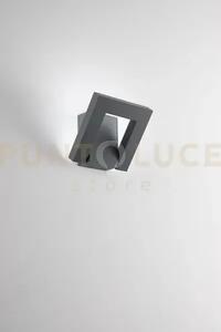 Applique in alluminio antracite opaco leva led 12w 3000k 4000k cri?