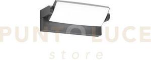 Applique led floyd antracite in alluminio 25w 3300lm cct 2700k-3200