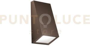 Applique popup bronzo in metallo ip44 1 luce attacco e27 118x104x247mm