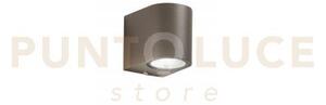 Applique one corten 1 luce attacco gu10 ip54 6,7x9,3x8cm
