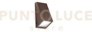 Applique popup bronzo in metallo ip44 1 luce attacco gu10 71x69x145mm
