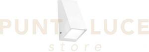 Applique popup bianca in metallo ip44 1 luce attacco gu10 71x69x145mm