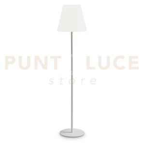 Arcadia lampada da terra ip44 1 luce attacco e27 bianca