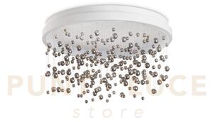 Armony lampadario da soffitto con pendenti in vetro led 3000k 56w 5