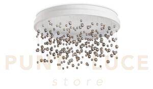 Armony lampadario da soffitto con pendenti in vetro led 3000k 48w 4