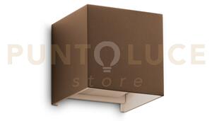 Atom applique da esterno 12 w on-off 1100 lm 4000 k coffee ip54 dop