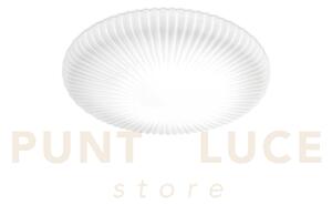 Atrium plafoniera in vetro bianco 3000k led 29w 2750 lm d.55cm