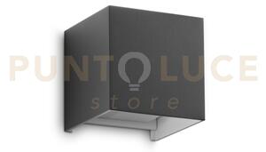 Atom applique da esterno 12 w on-off 1100 lm 4000 k antracite ip54 