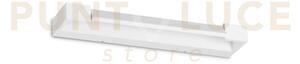 Balance applique a parete 3000k led 12w 1450 lm bianco 45cm