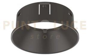 Bento prodotto componibile riflettore tondo 1 luce nero 6,3cm