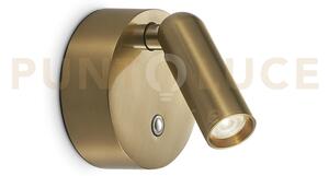 Bean applique a parete con interruttore tattile led 3000k 3w 200 l