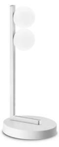 Binomio lampada da tavolo 2 sfere led 3000k 6w 450 lm bianca