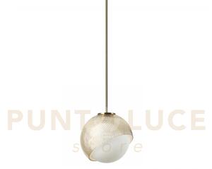 Bloom lampadario a sospensione 1 luce attacco e27 lampadina inclusa