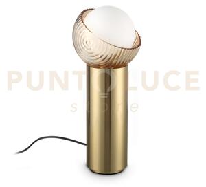 Bloom lampada da tavolo 1 luce attacco g9 lampadina inclusa colore 