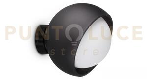 Bloom applique a parete 1 luce attacco e27 lampadina inclusa nero