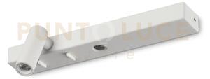 Bonne nuit applique a parete 3000k 6,5w 420 lm bianco biemissione 