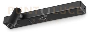 Bonne nuit applique a parete 3000k 6,5w 420 lm nero biemissione co