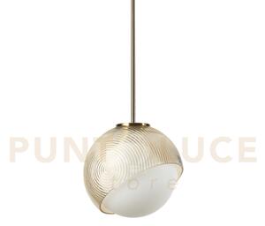 Bloom lampadario a sospensione 1 luce attacco e27 lampadina inclusa