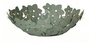 Centro tavola di design floreale fior di loto piccolo verde salvia