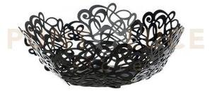 Centrotavola di design scarabocchio piccolo nero