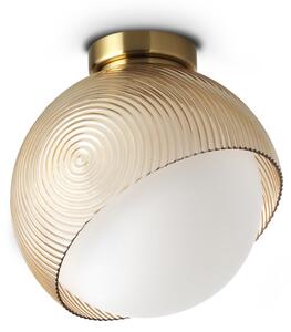 Plafoniera Bloom Ottone Dimmerabile 1 Luce E27 Ideal Lux