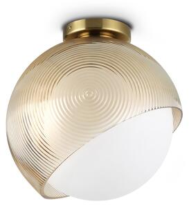 Plafoniera Bloom Ottone E27 Dimmerabile 30 cm Ideal Lux