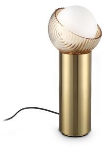 Lampada Da Tavolo Bloom Ottone Dimmerabile 4W G9 Ideal Lux