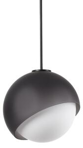 Lampada A Sospensione Bloom Nero Altezza Regolabile Ideal Lux