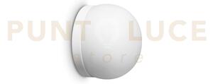 Cotton applique a parete in vetro bianco 1 luce attacco gx53 lampad