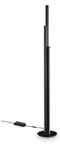 Lampada Da Terra Collezione DORICA LED 66W Luce Calda Nero Ideal Lux