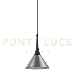 Cocktail sospensione in metallo color fume' 1 luce 3000k 7w 670 lm