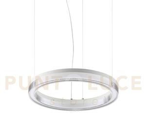 Crown lampadario sospeso a led effetto cristallo 3000k 21w 2050 lm