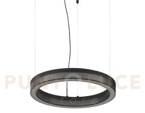 Crown lampadario sospeso a led effetto cristallo 3000k 21w 2050 lm