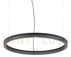 Crown lampadario sospeso a led effetto cristallo 3000k 43w 5200lm 