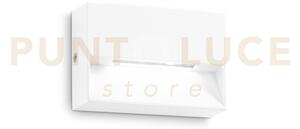 Dedra applique a parete bianco led 3000k 1,5w 160 lm ip65 10x6,6cm