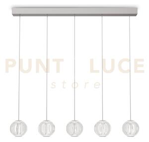 Diamond sospensione 6 luci led 3000k 23w 2350 lm effetto cristallo