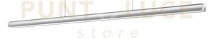Dorica lampadario a sospensione 140cm led 3000k 35w 3900 lm acciai