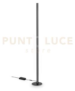 Dorica lampada da terra con dimmer led 3000k 50w 7100 lm h.190cm n
