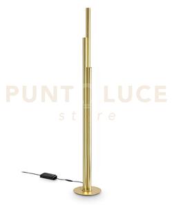 Dorica lampada da terra con dimmer led 3000k 66w 7950 lm h.190cm o