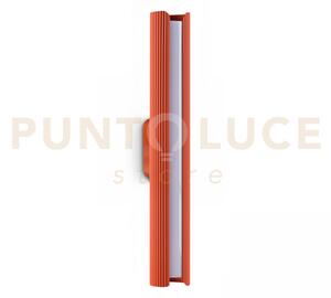 Dorica applique a parete led 3000k 8,5w 850 lm arancione cannettato