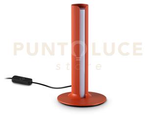 Dorica lampada da tavolo led 3000k 8w 1100 lm dimmerabile arancion