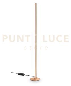Dorica lampada da terra con dimmer led 3000k 50w 7100 lm h.190cm r
