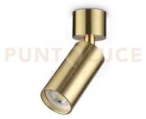 Dynamite faretto ottone orientabile 1 luce attacco gu10 4cm lampadi