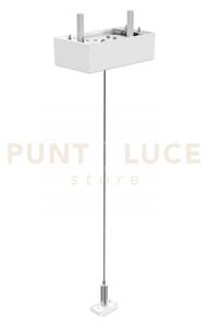 Ego low rosone con kit sospensione per sistema binario 48v 2000 mm 
