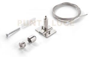Ego low kit sospensione 2000 mm bianco per sistema binario 48v
