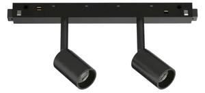 Ego spot double led cob osram 5 w 30° on-off 600 lm 000 k nero