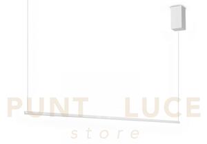 Essence sospensione square led 3000k 19w 2250lm bianca 115cm