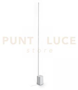 Essence square lampada da terra bianca led 3000k 24w 2400 lm
