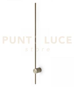 Essence round applique a parete 19 w on-off 2250 lm 3000 k ottone 1