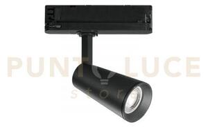 Faro binario led kone nero in alluminio 13w 1175lm 3000k 20,5x11x6